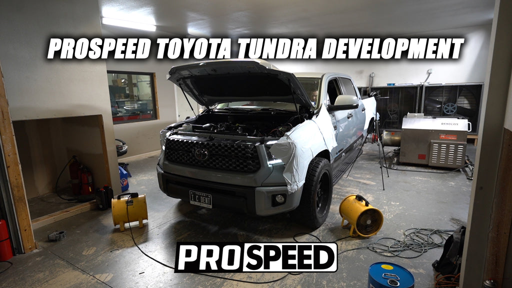 Supercharged Tundra Race Intake and RCF Throttle Body Adapter Kit Testing